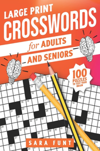 Large Print Crosswords for Adults and Seniors