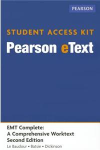 EMT Complete, Pearson eText -- Access Card