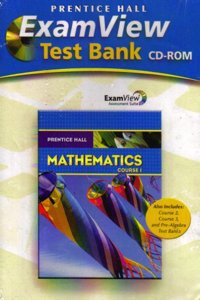 Prentice Hall Math Course 1 Examview Test Generator CD-ROM