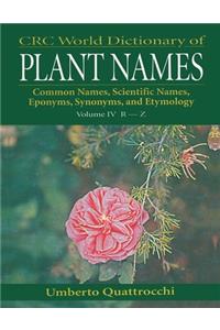 CRC World Dictionary of Plant Names
