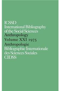 Ibss: Anthropology: 1975 Vol 21