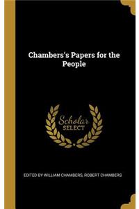 Chambers's Papers for the People
