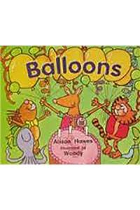 Rigby Literacy: Student Reader 6pk Grade K (Level 1) Balloons