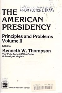 Amer Presidency Volume 2 CB
