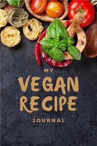My Vegan Recipe Journal