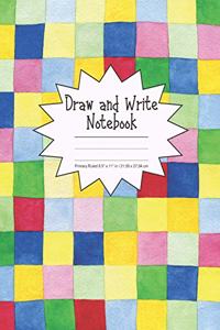 Draw and Write Notebook Primary Ruled 8.5 x 11 in / 21.59 x 27.94 cm