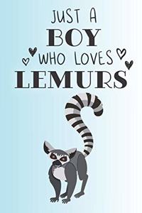 Just A Boy Who Loves Lemurs