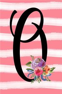 Monogram O Notebook