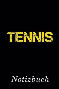 Tennis Notizbuch