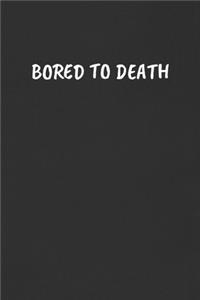 Bored to Death