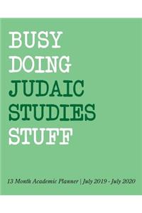 Busy Doing Judaic Studies Stuff