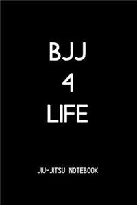 BJJ 4 Life Jiu-jitsu Notebook