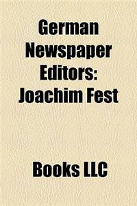 German Newspaper Editors