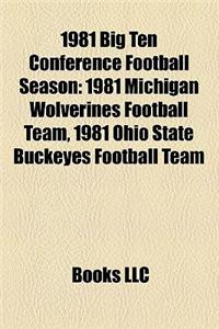 1981 Big Ten Conference Football Season