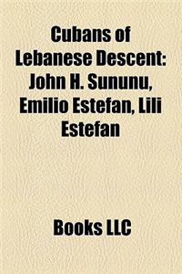 Cubans of Lebanese Descent