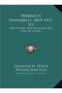 Norwich University, 1819-1911 V3