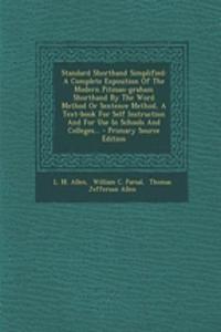 Standard Shorthand Simplified