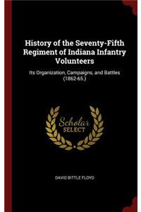 History of the Seventy-Fifth Regiment of Indiana Infantry Voluteers. Its Organization, Campaigns, and Battles (1862-65.)