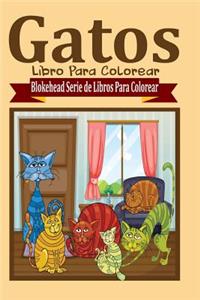 Gatos Libro Para Colorear