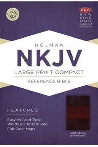 Large Print Compact Reference Bible-NKJV