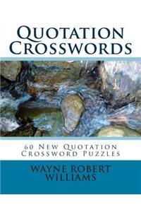 Quotation Crosswords