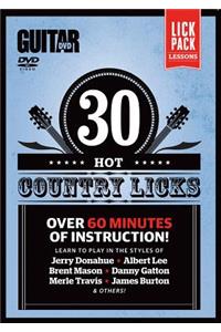 30 Hot Country Licks