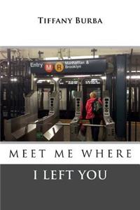 Meet Me Where I Left You