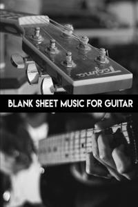 Blank Music Sheet for Guitar