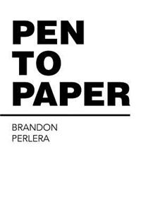 Pen to Paper