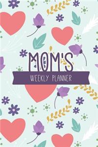 Mom's Weekly Planner Family Weekly Planner
