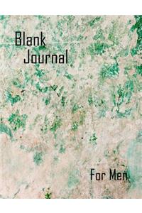 Blank Journal For Men