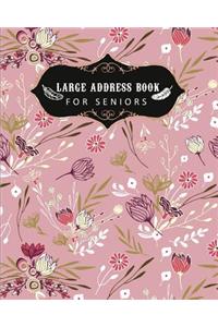 Large Address Book For Seniors