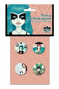 Tara McPherson Button Pack