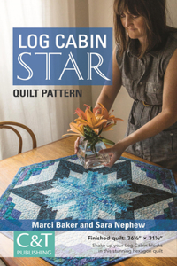 Log Cabin Star Quilt Pattern