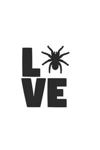 Love tarantulas - white cover