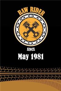 Raw Rider Since May 1981