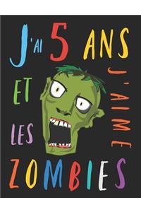 J'ai 5 ans et j'aime les zombies