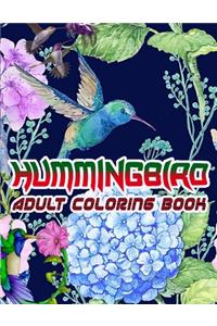 Hummingbird Adult Coloring Book