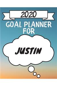 2020 Goal Planner For Justin