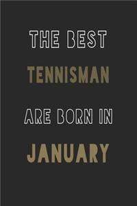 The Best tennisman are Born in January journal