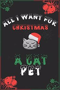 All I Want For Christmas Is A Cat Pet