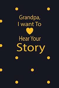 Father, I want to hear your story