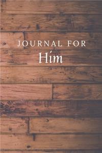 Journal For Him