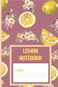 Lemon Notebook