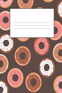 Donut Composition Notebook