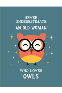 Never Underestimate an Old Woman Who Loves Owls