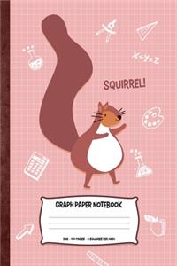 Squirrel! - Graph Paper Notebook