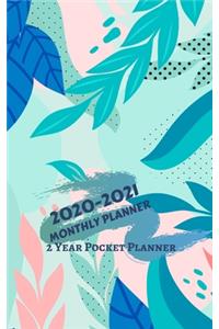 2 Year Pocket Planner 2020-2021