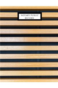 Notary Public Record