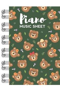 Piano Music Sheet